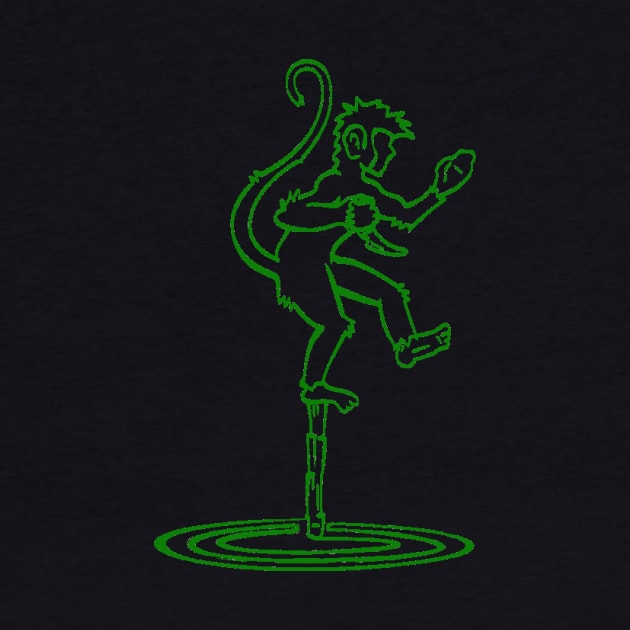 Monkey Stick - Green by Prime Kali Silat